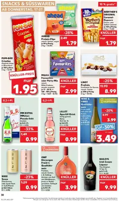Kaufland prospekt Ingolstadt	 - gültig ab dem 21.07.2025 | Seite: 43 | Produkte: Weißwein, Milka, Lillet, Baileys