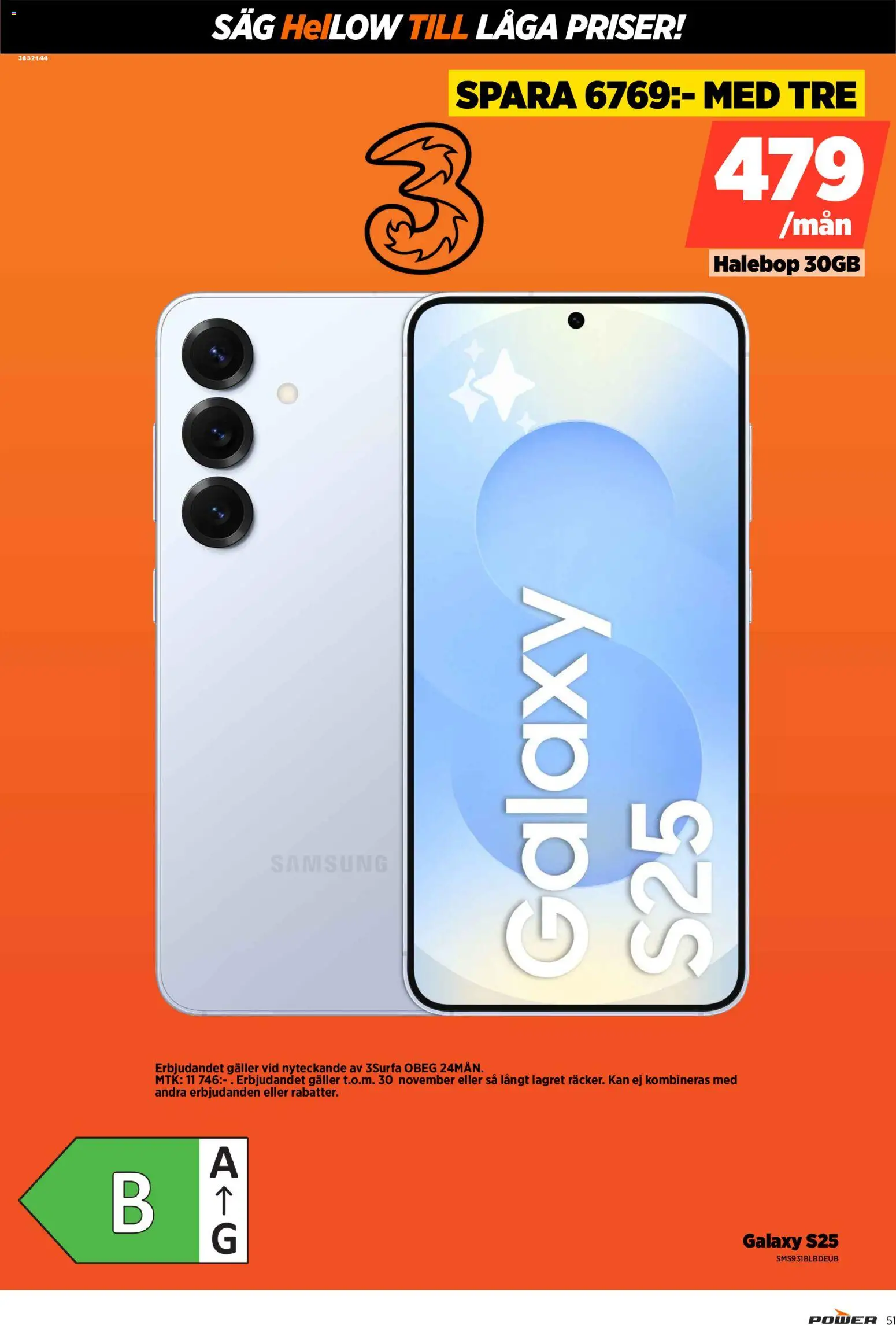 Power reklamblad aktuell från 24.11.2025 | Sida: 51 | Produkter: Såg, Galler
