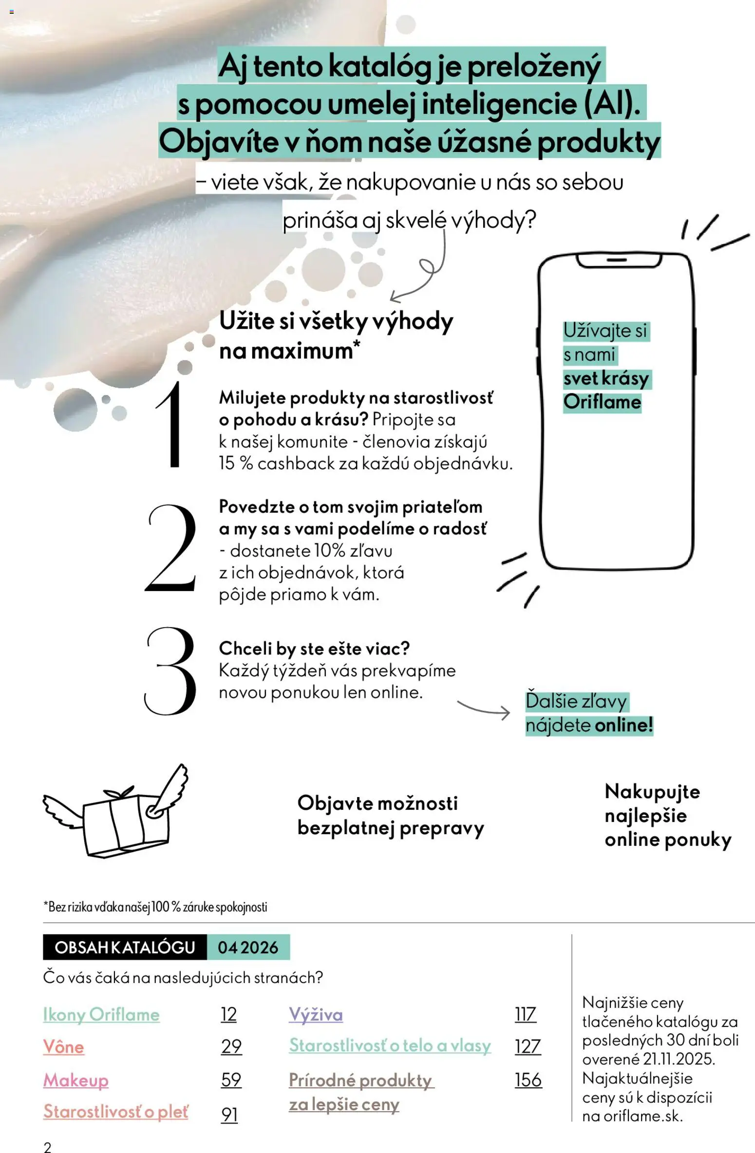 Nové Oriflame akcie – leták je platný od 04.03.2026 | Strana: 2