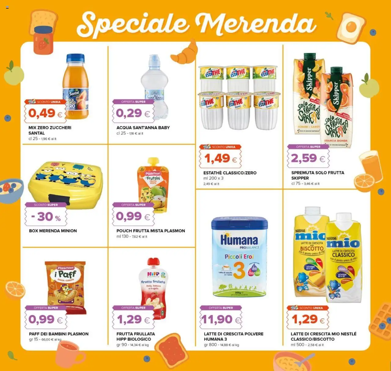 Volantino Oasi del 21.08.2025 | Pagina: 10 | Prodotti: Acqua, Frutta, Latte, Arancia