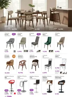Matis mesečni katalog - pregled Matis kataloga - važi od 01.01.2025 | Strana: 20 | Proizvode: Sto, Stolica, Barska stolica