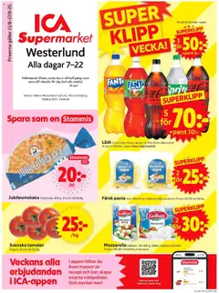 ICA Supermarket - Enköping - Förhandsvisning av reklamblad från butik ICA Supermarket aktuell från 11.08.2025
