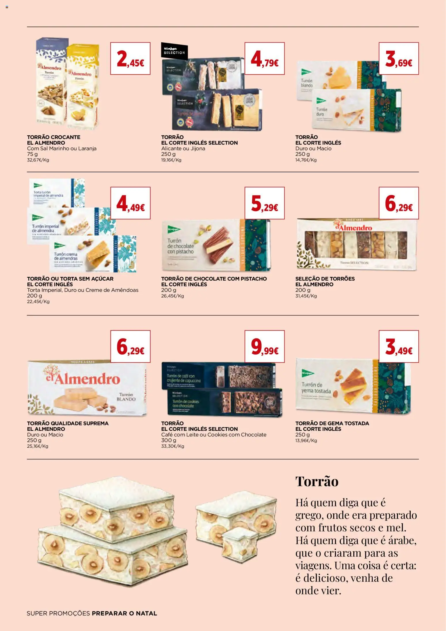 El Corte Ingles folheto │ válido de 31.10.2025 | Página: 8 | Produtos: Café, Chocolate, Açúcar, Creme