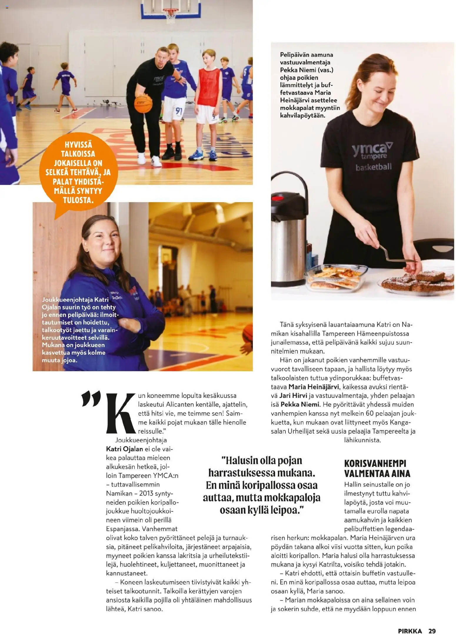 K-Citymarket - Pirkka – voimassa 03.12.2025 alkaen | Sivu: 29 | Tuotteet: Koripallo, Voi, Kahvi