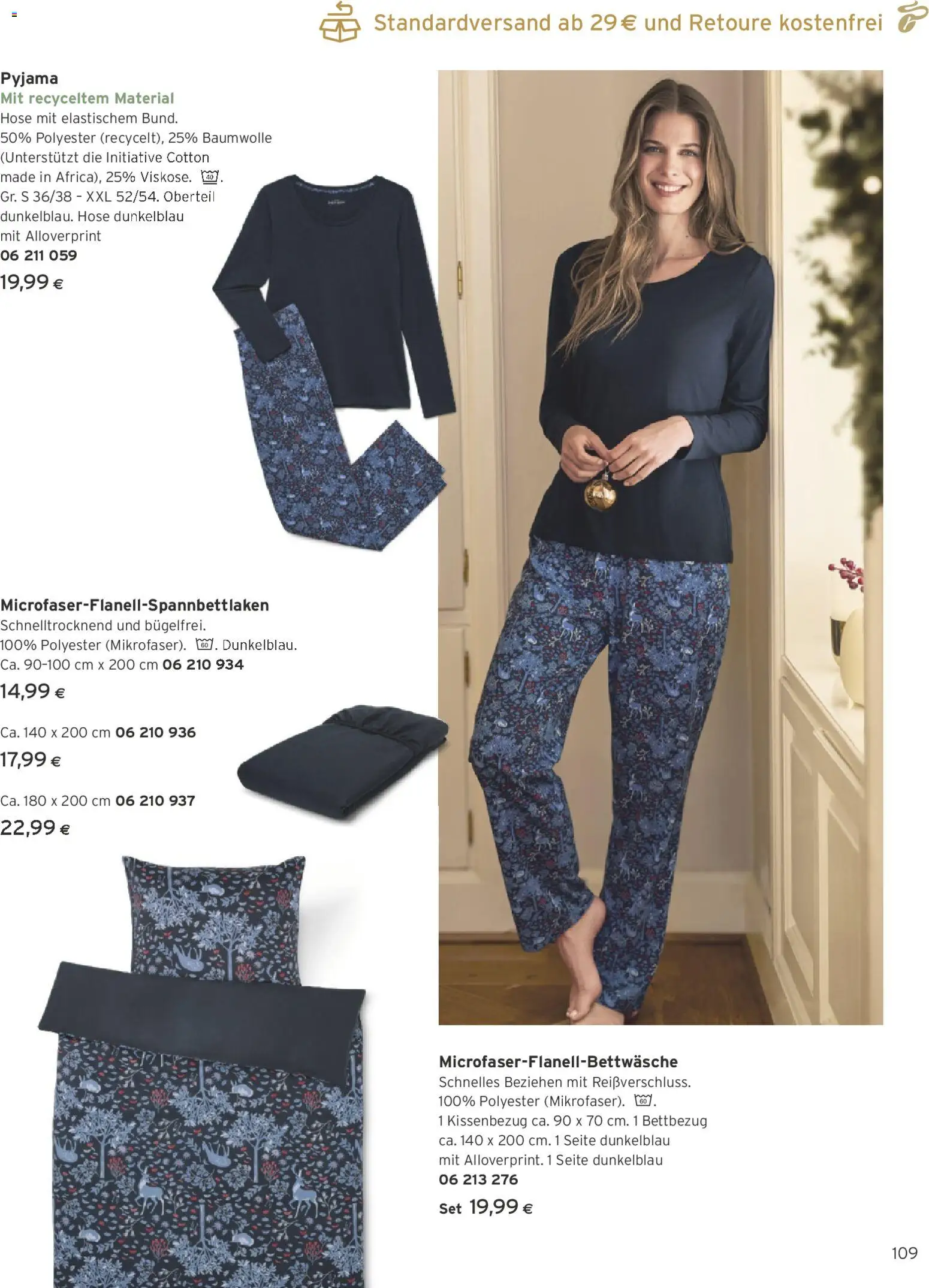 Tchibo Eduscho Tchibo Katalog: Advent 2025 gültig ab 13.11.2025 | Seite: 109 | Produkte: Hose, Pyjama