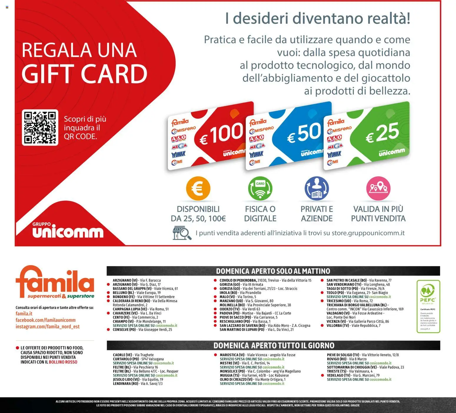 Volantino Famila del 19.02.2026 | Pagina: 32 | Prodotti: TV, Grappa, Terra