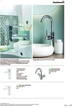 Preview of B&Q - Bathrooms valid from 16.12.2025 | Page: 177 | Products: Bath, Shower, Mixer