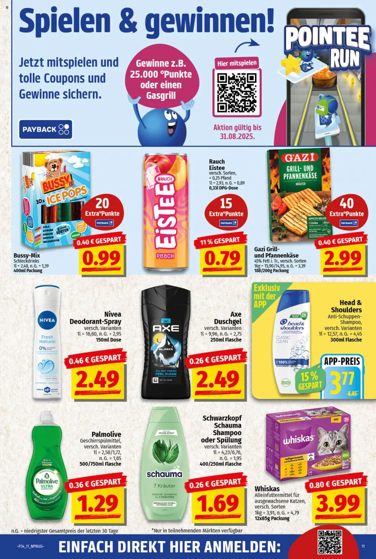 NP Discount Prospekt 	 - gültig ab dem 18.08.2025 | Seite: 11 | Produkte: Grill, Zitrone, Pfirsich, PC