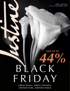 Justine specials catalogue – valid from 21.11.2025