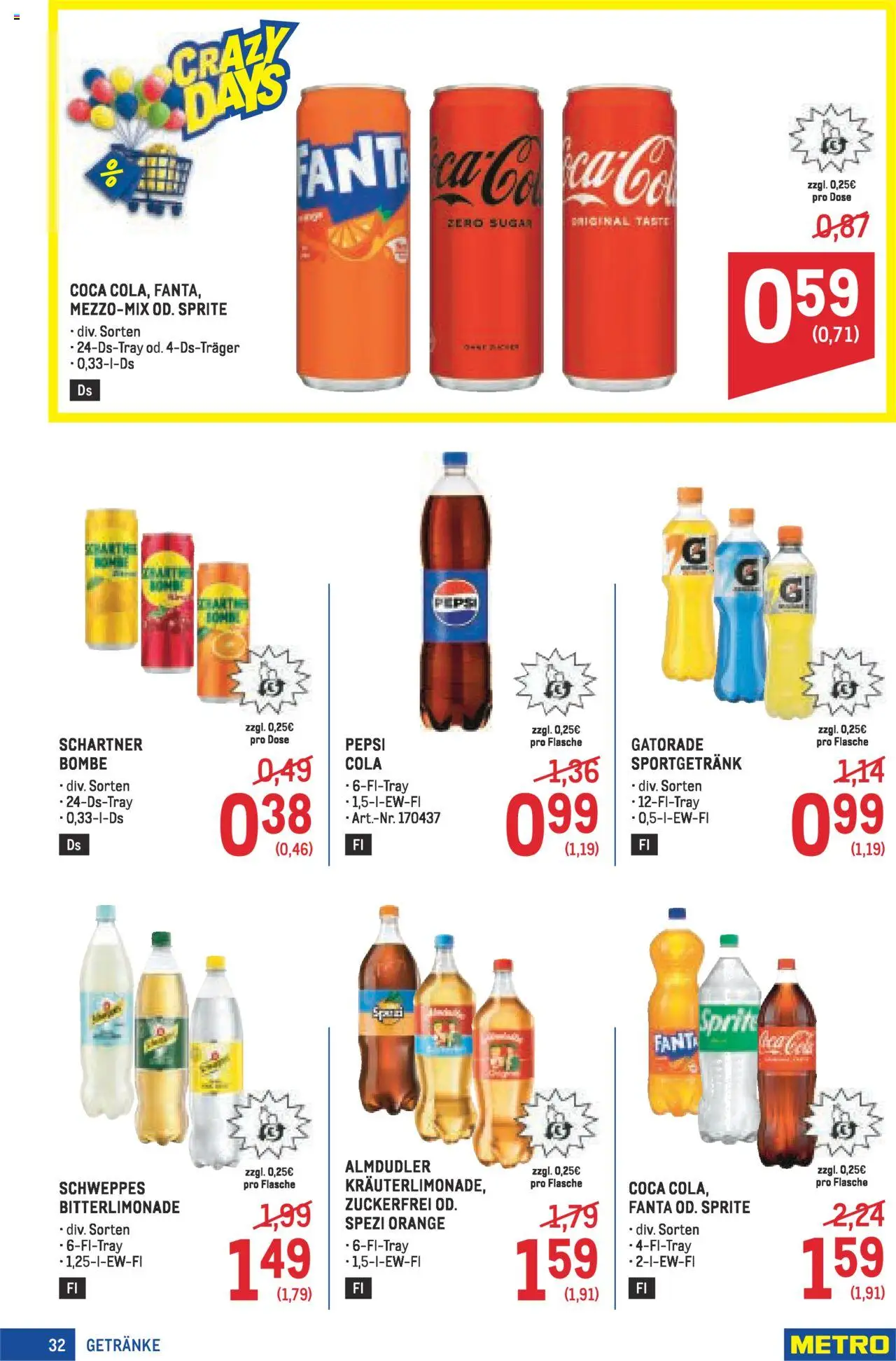 Metro angebote Profi gültig ab 16.10.2025 | Seite: 32