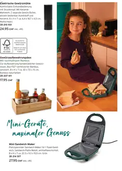 Tchibo Aktionen Gaumenfreude ab 02.12.2025 gültig | Seite: 16 | Produkte: Sandwichmaker, Box