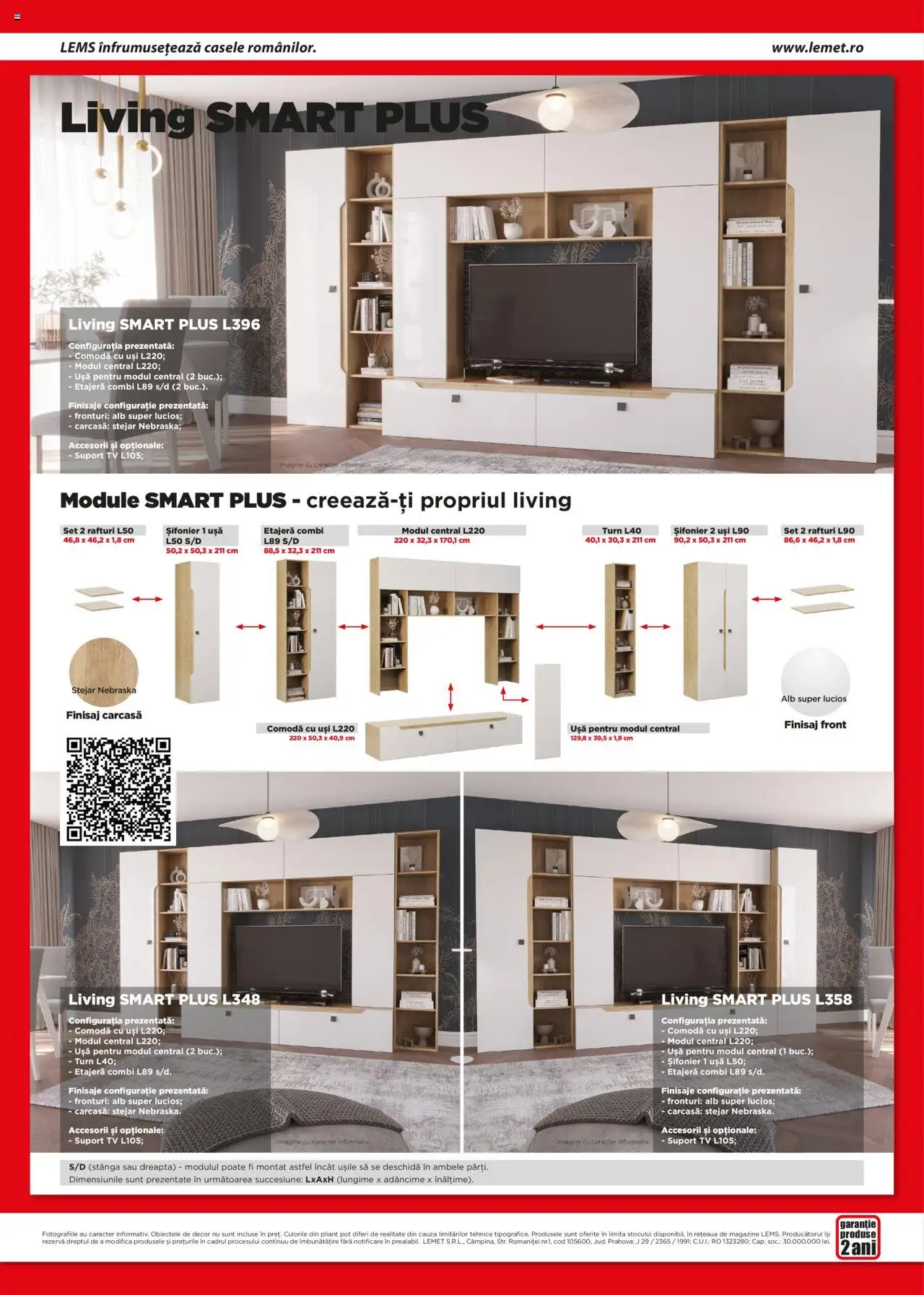 Noul catalog Lem’s – valabil de la 20.11.2023 | Pagină: 2 | Produse: Șifonier, Comodă, Etajeră, Ușă