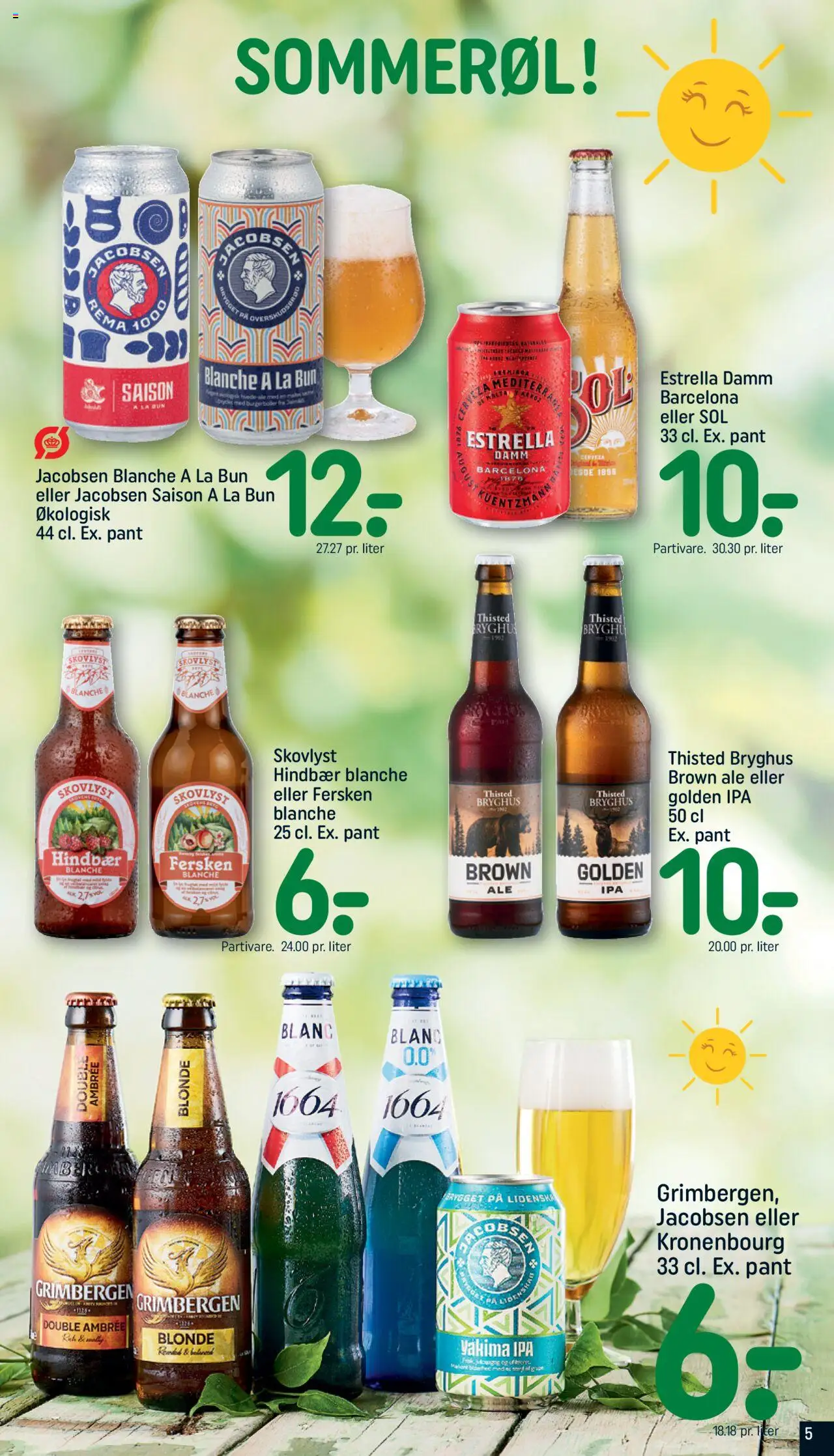 Rema 1000 Tilbudsavis gyldig fra 29.06.2025 | Side: 5 | Produkter: Hindbær
