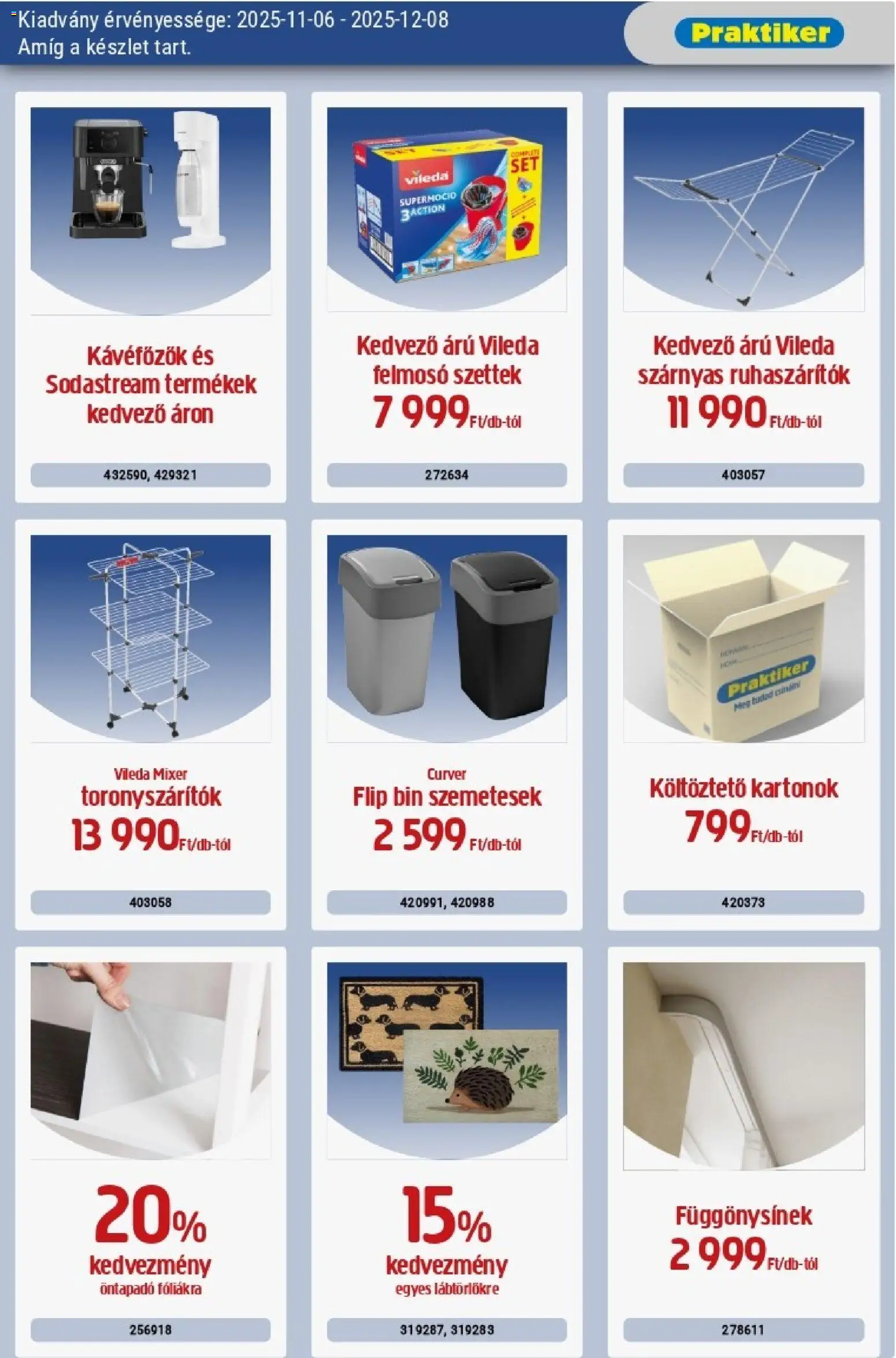 Praktiker akciós ujság - amely érvényes a következő dátumtól: 06.11.2025 | Oldal: 31