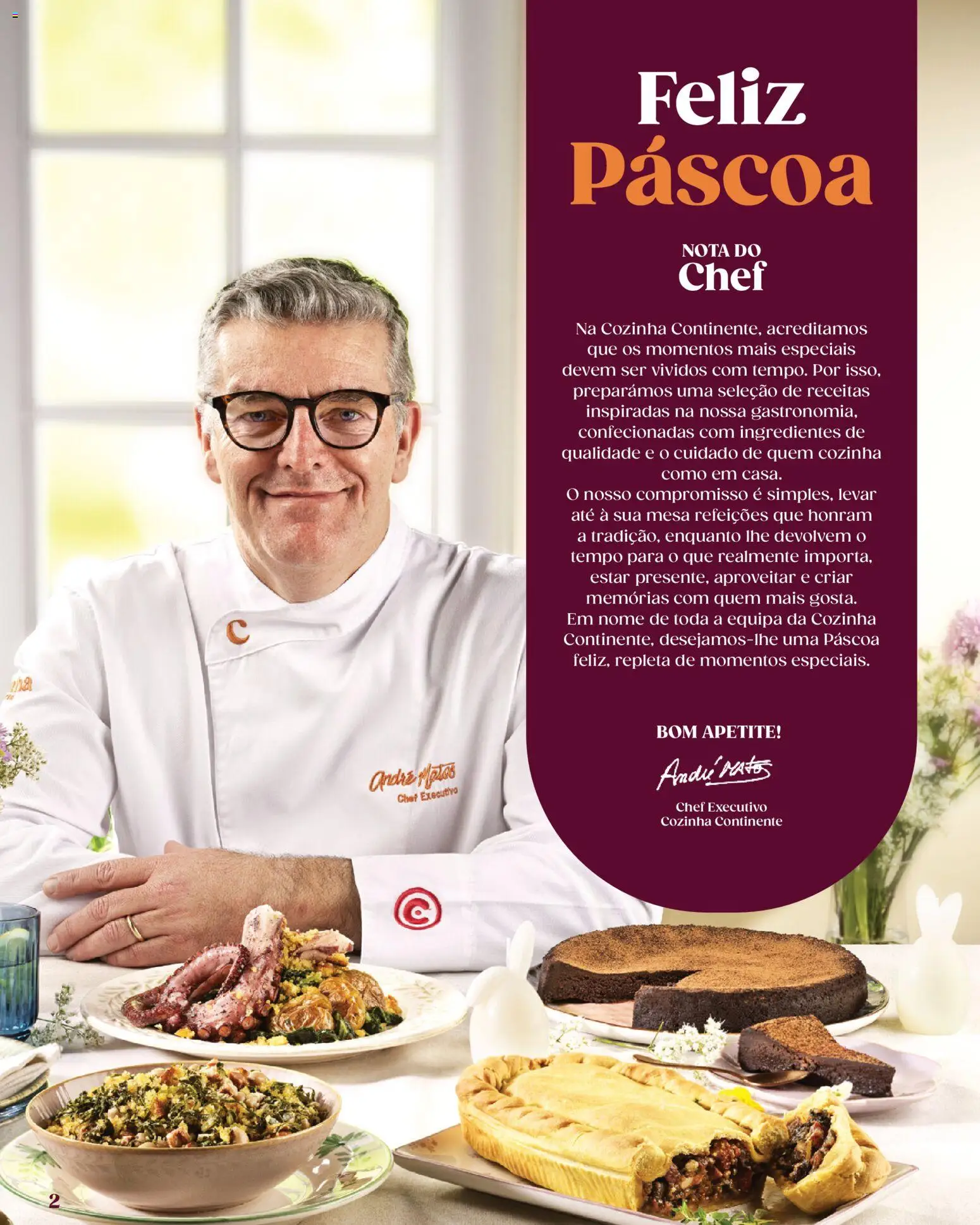 Continente - Catálogo Take Away Páscoa │ válido de 17.03.2026 | Página: 2 | Produtos: Mesa
