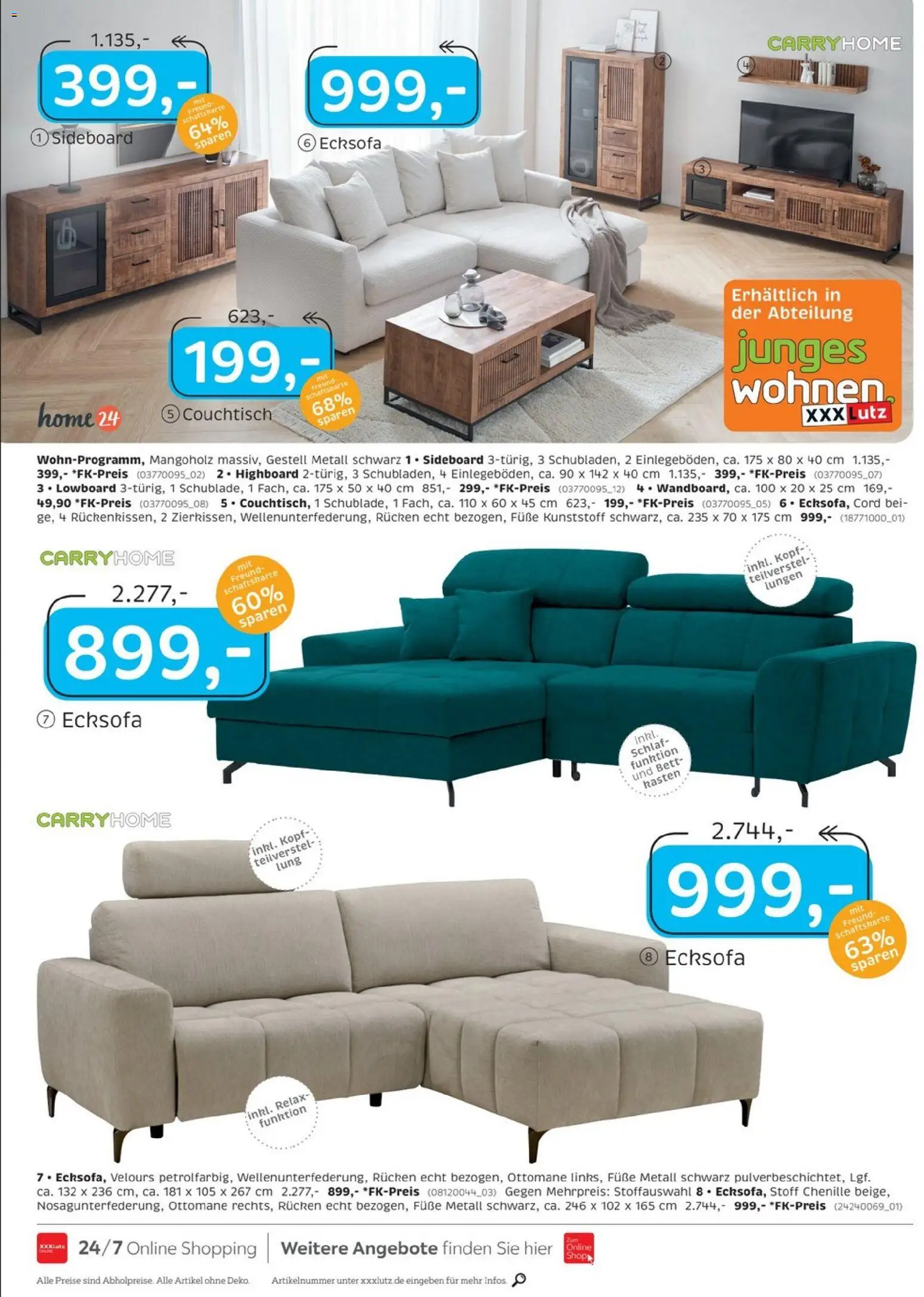 XXXL Lutz Restaurantgutscheine – gültig ab 18.01.2026 | Seite: 8