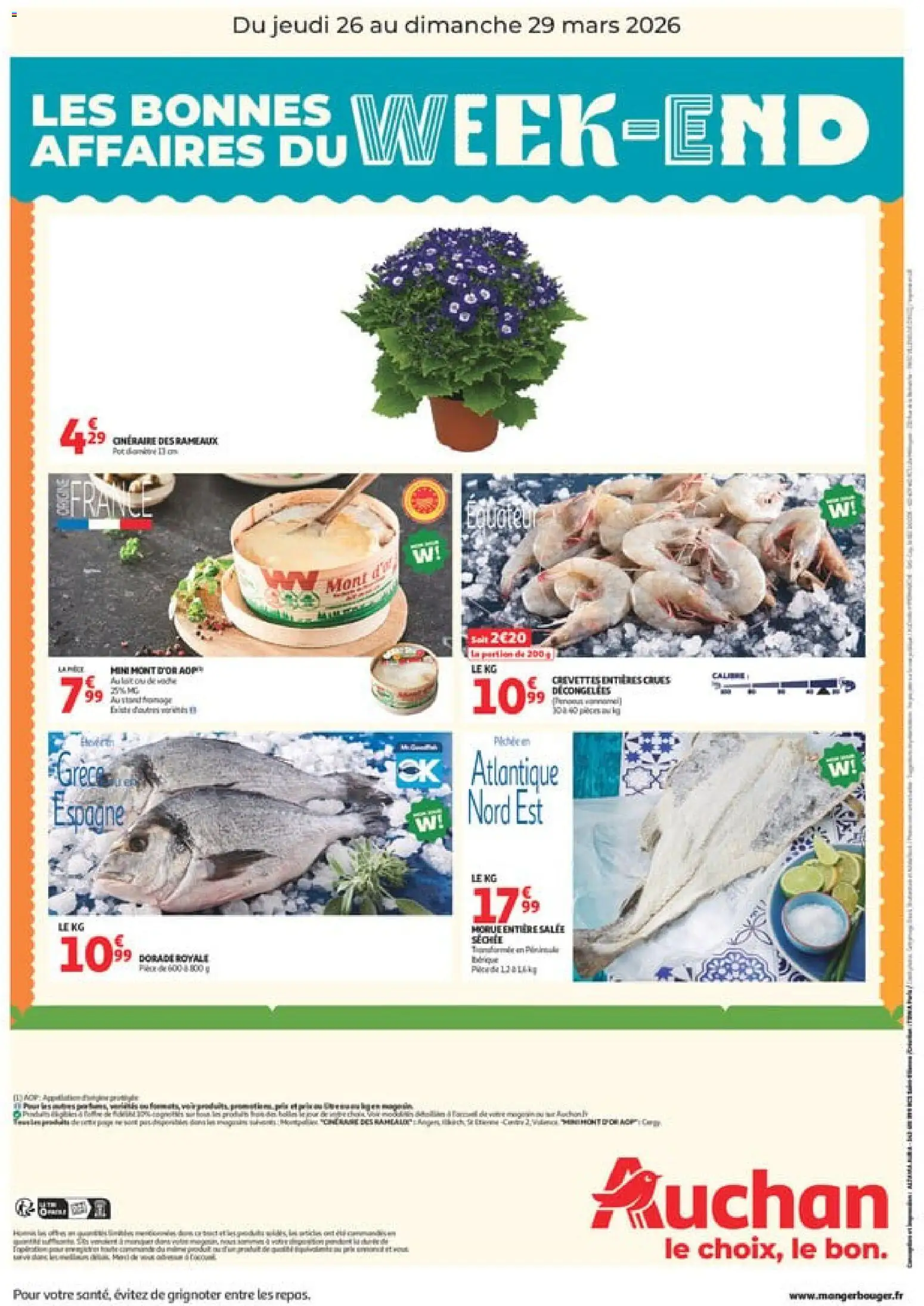 {H1} | Page: 2 | Produits: Crevette, Mont d'or