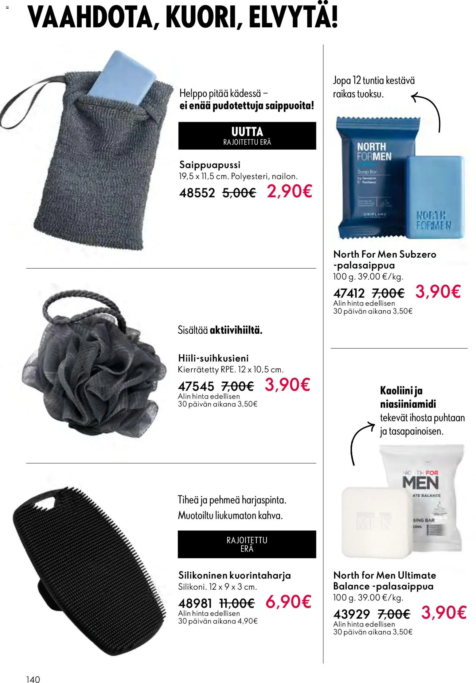Oriflame - Esite 01 – voimassa 31.12.2025 alkaen | Sivu: 140