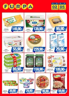 Furpa Katalog - 02.08.2025 tarihinden itibaren geçerlidir | Sayfa: 3 | Ürünler: Tereyağı, Salam, Ekici, Zeytin