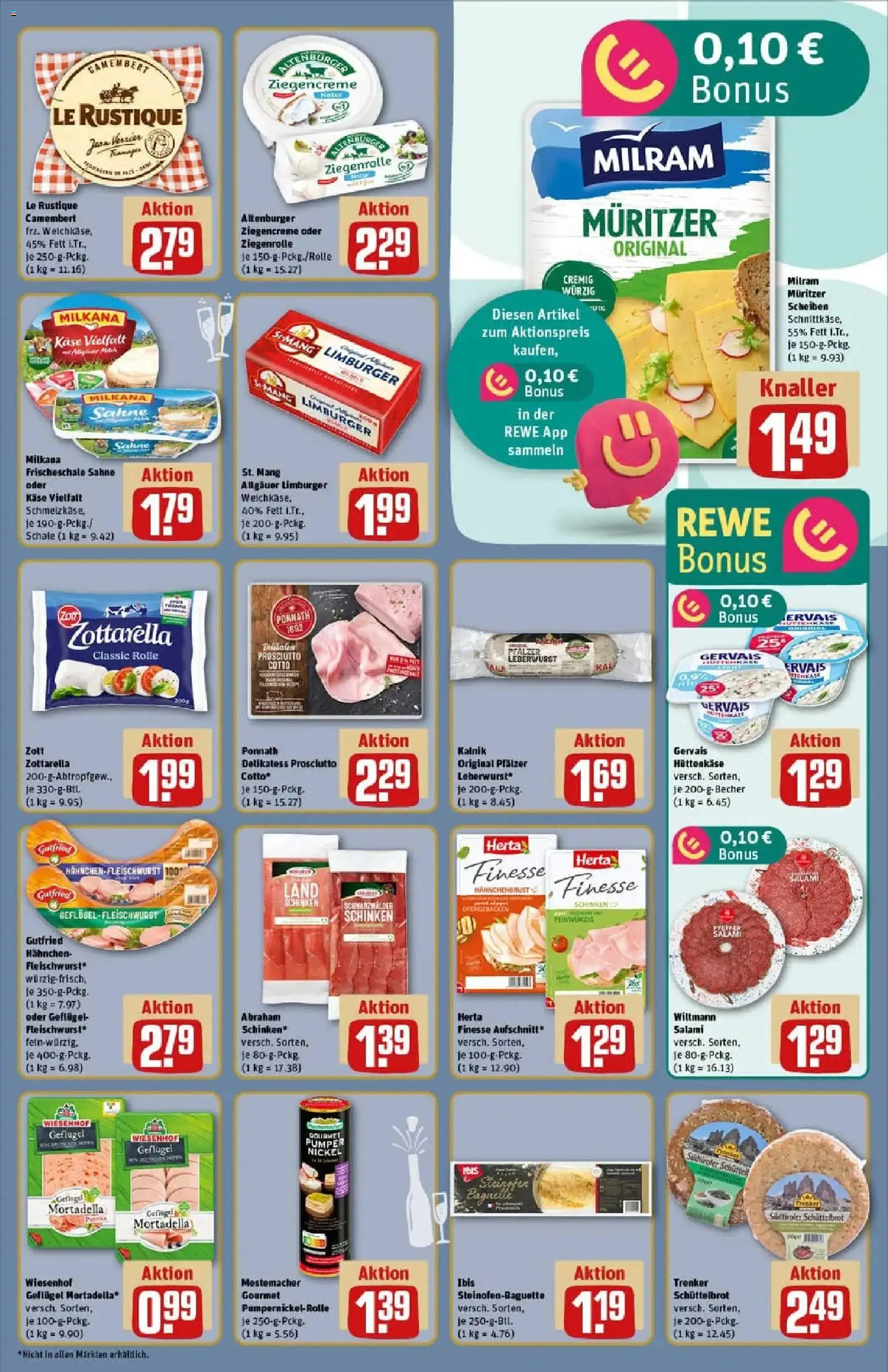 Rewe prospekt Würzburg	 – gültig ab 22.12.2025 | Seite: 11 | Produkte: Hahnchen, Käse, Baguette, Herta finesse