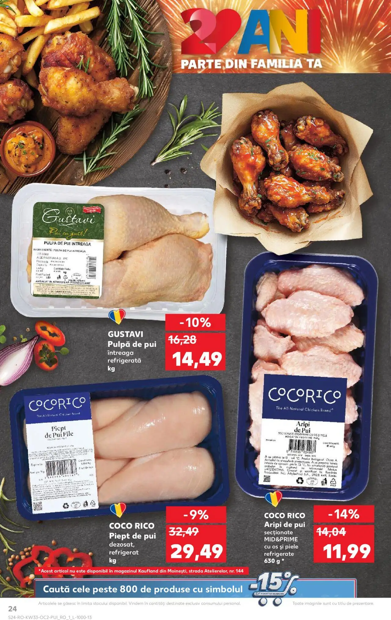 Kaufland RO akciós ujság - amely érvényes a következő dátumtól: 13.08.2025 | Oldal: 24 | Termékek: Telefon, PC