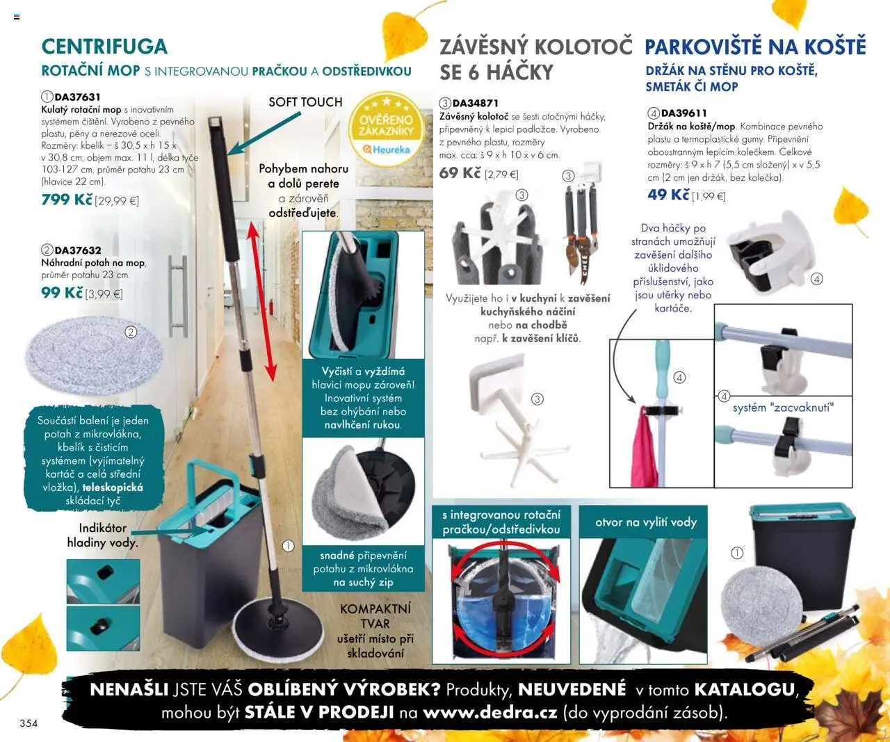 Dedra Katalog september 2025 │ platný od 01.09.2025 | Strana: 45 | Produkty: Mop