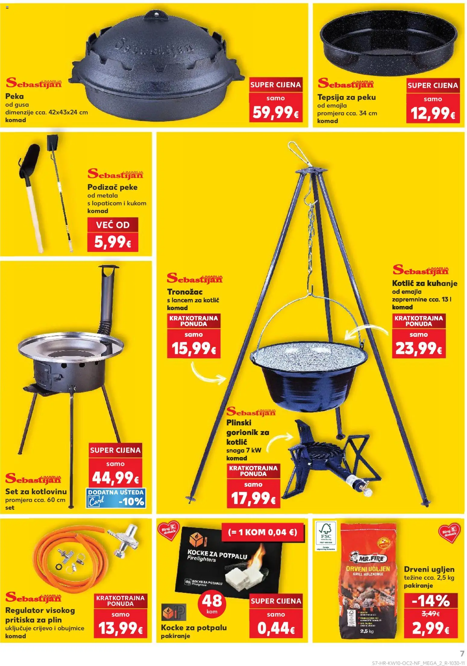 Kaufland katalog | vrijedi od 04.03.2026 | Stranica: 7 | Proizvodi: Kocke za potpalu