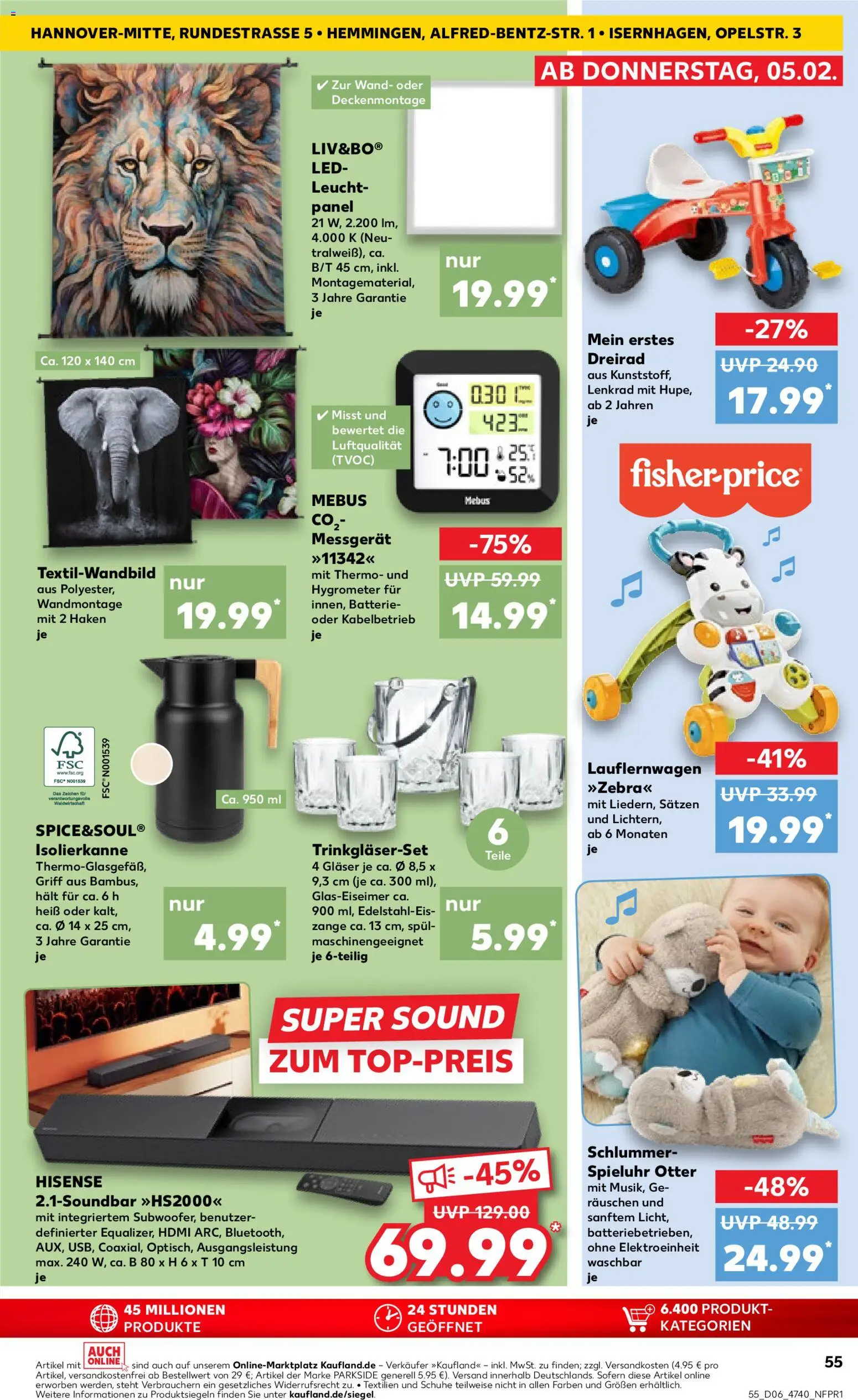 Kaufland prospekt Hannover	 – gültig ab 08.02.2026 | Seite: 55