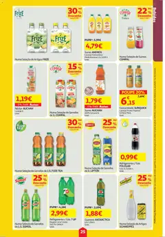 Pré-visualização Auchan folheto válido de 26.03.2026 | Página: 25 | Produtos: Refrigerante, Sumo, Chá, Cenoura