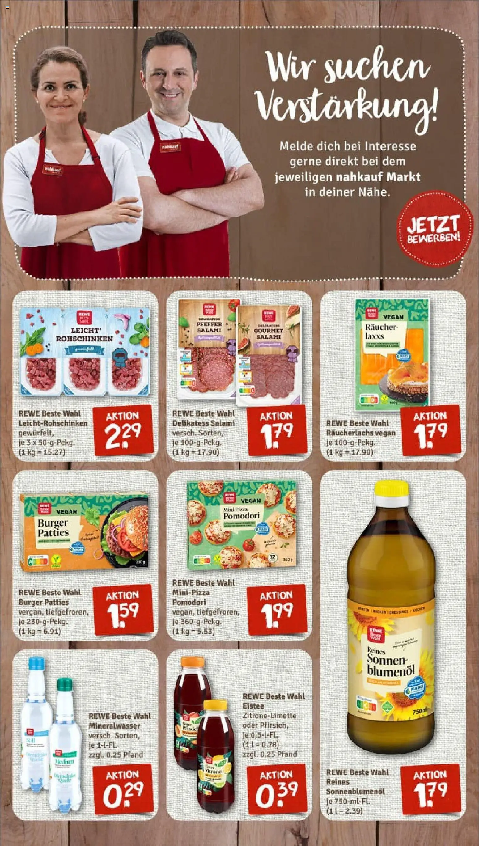 Rewe prospekt Moettingen	 – gültig ab 26.10.2025 | Seite: 7 | Produkte: Mineralwasser, Räucherlachs, Pfeffer, Pfirsich