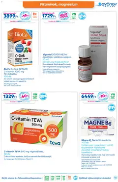 Gyöngy Patikák Akciós újság - amely érvényes a következő dátumtól: 01.12.2025 | Oldal: 13