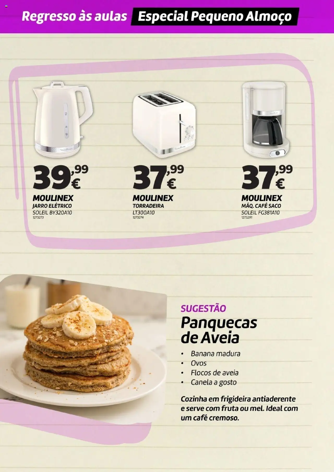 Radio Popular - Especial Pequeno Almoço │ válido de 01.09.2025 | Página: 6 | Produtos: Aveia, Torradeira, Ovos, Café
