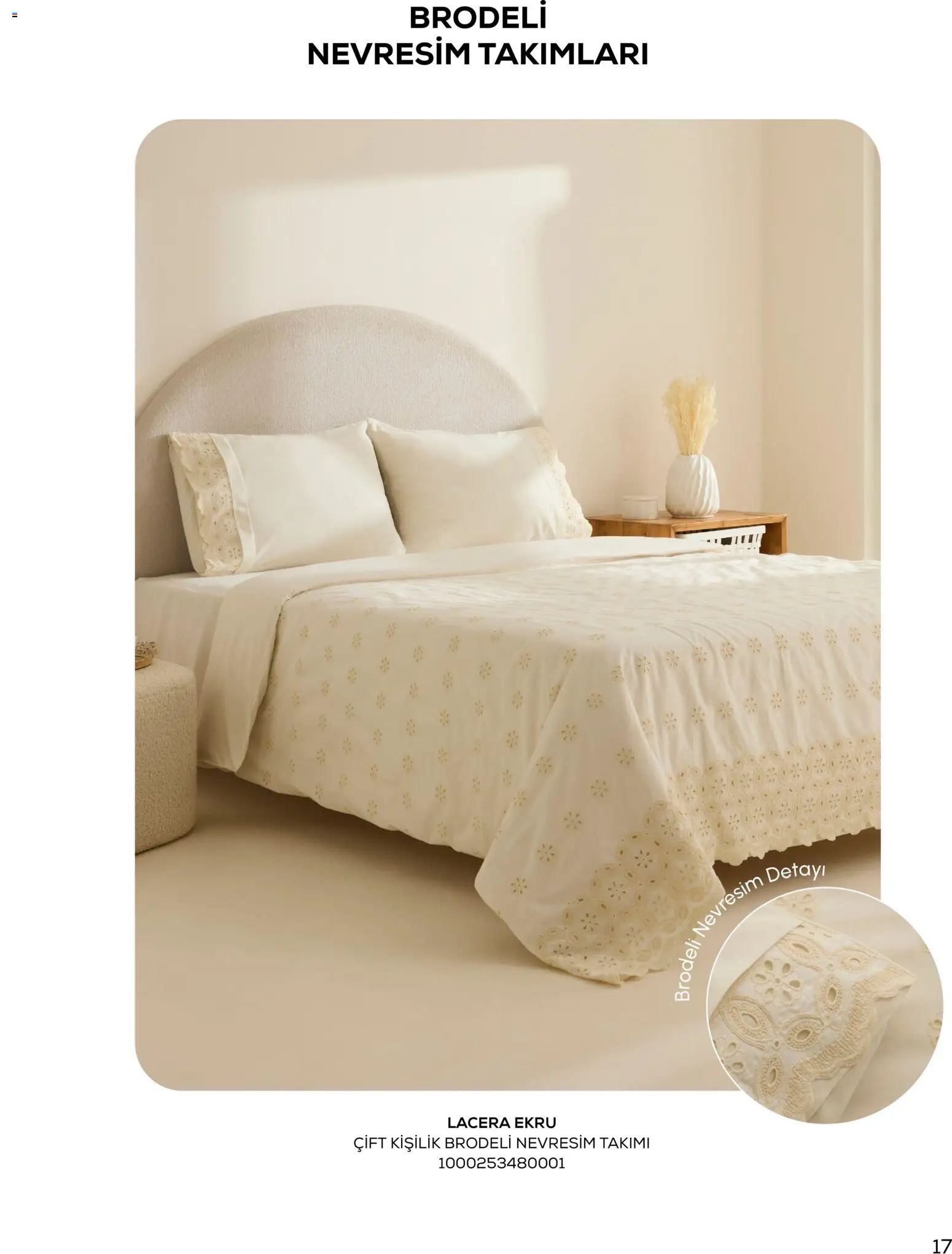 Karaca Home - Katalog Sezonsuz Karaca Home Şıklığı - İlkbahar / Yaz 2026 - 01.03.2026 tarihinden itibaren geçerlidir | Sayfa: 17 | Ürünler: Nevresim, Nevresim takımları