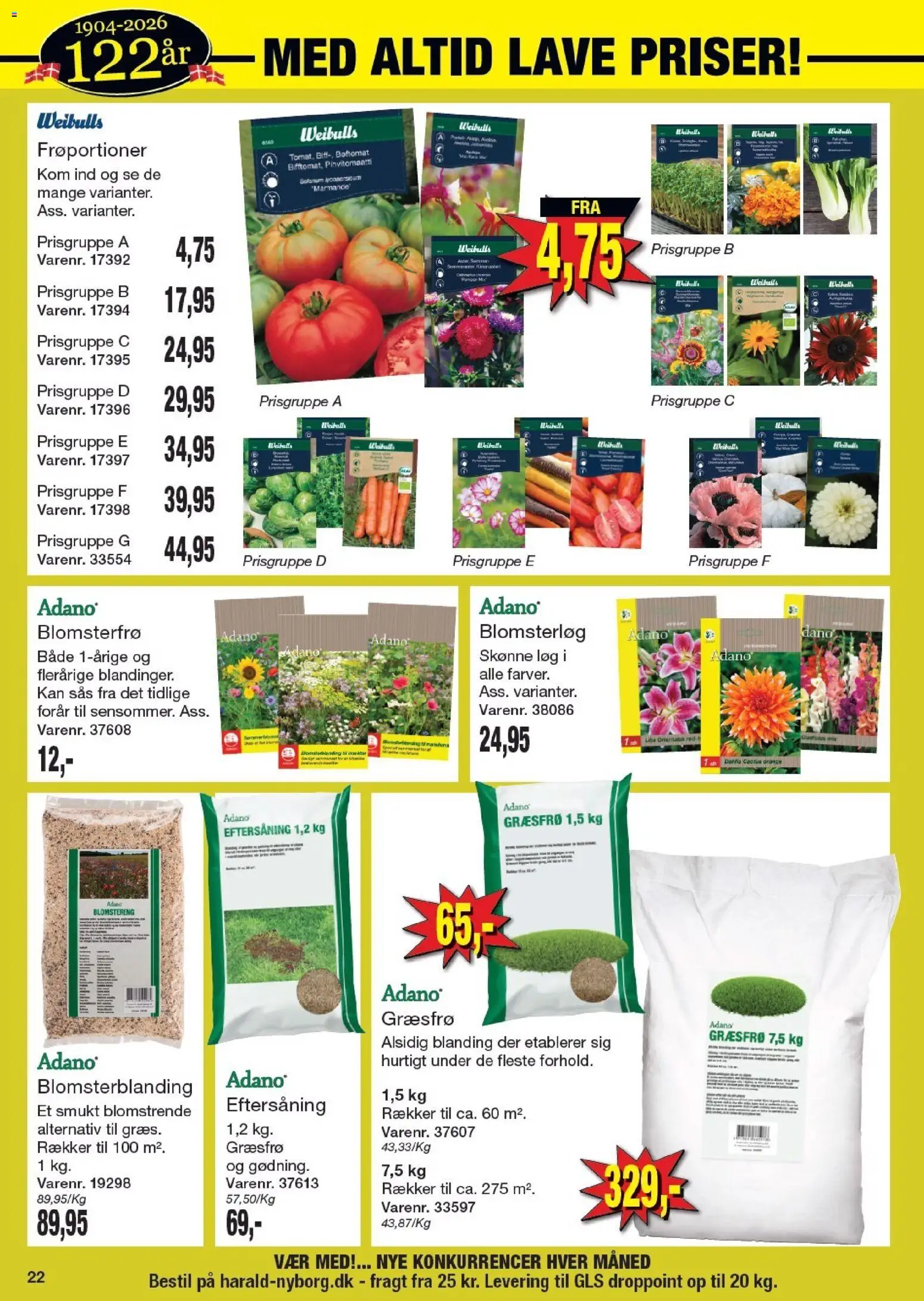 Harald Nyborg tilbudsavis – gyldig fra 23.04.2026 | Side: 22 | Produkter: Løg
