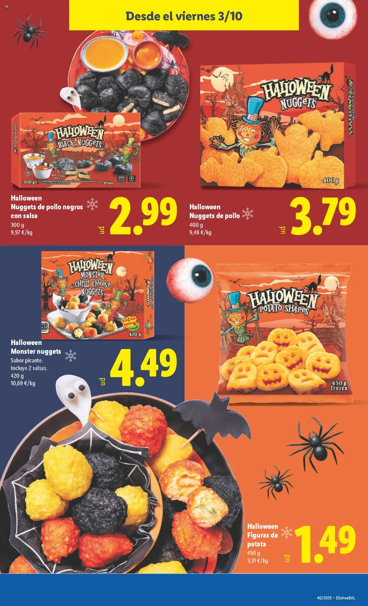 Lidl folleto │ válido desde el 29.09.2025 | Página: 23 | Productos: Nuggets