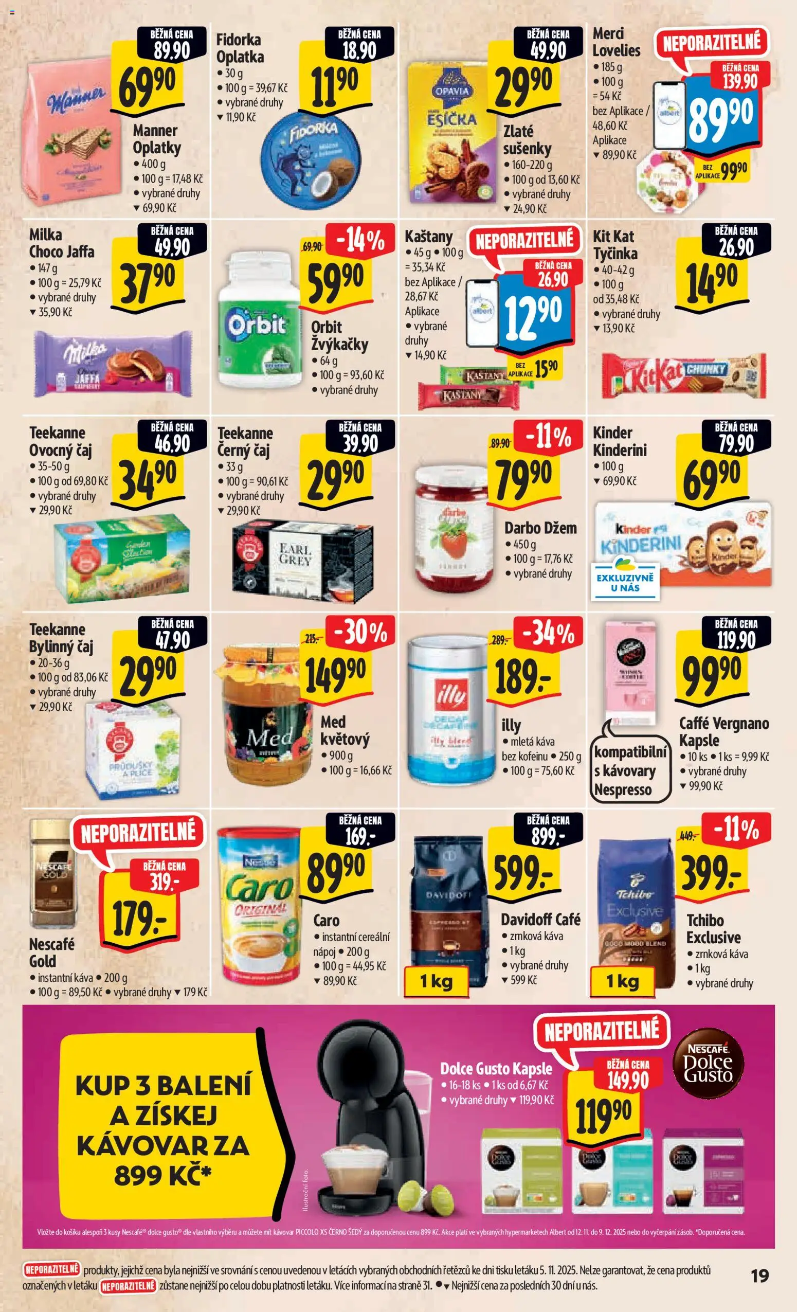 Albert Black Friday od 12.11.2025 | Strana: 28 | Produkty: Káva, Milka, Merci, Zrnková káva