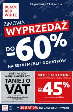 Pogląd oferty "Black Red White promocje" - ważna od 24.12.2025