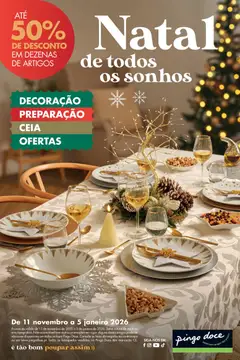 Pré-visualização Pingo Doce - Natal válido de 11.11.2025