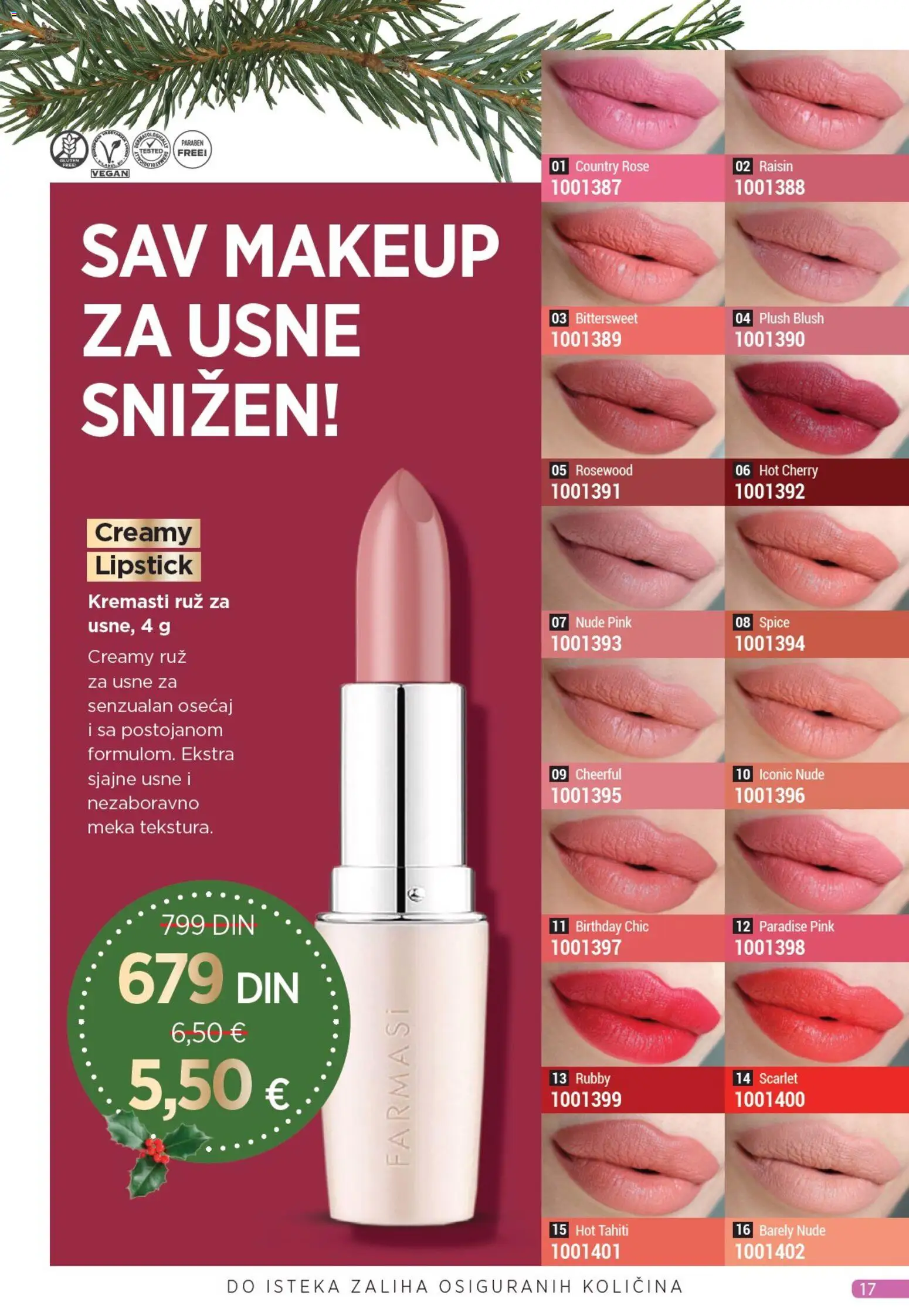 Farmasi katalog - važi od 01.12.2025 | Strana: 17