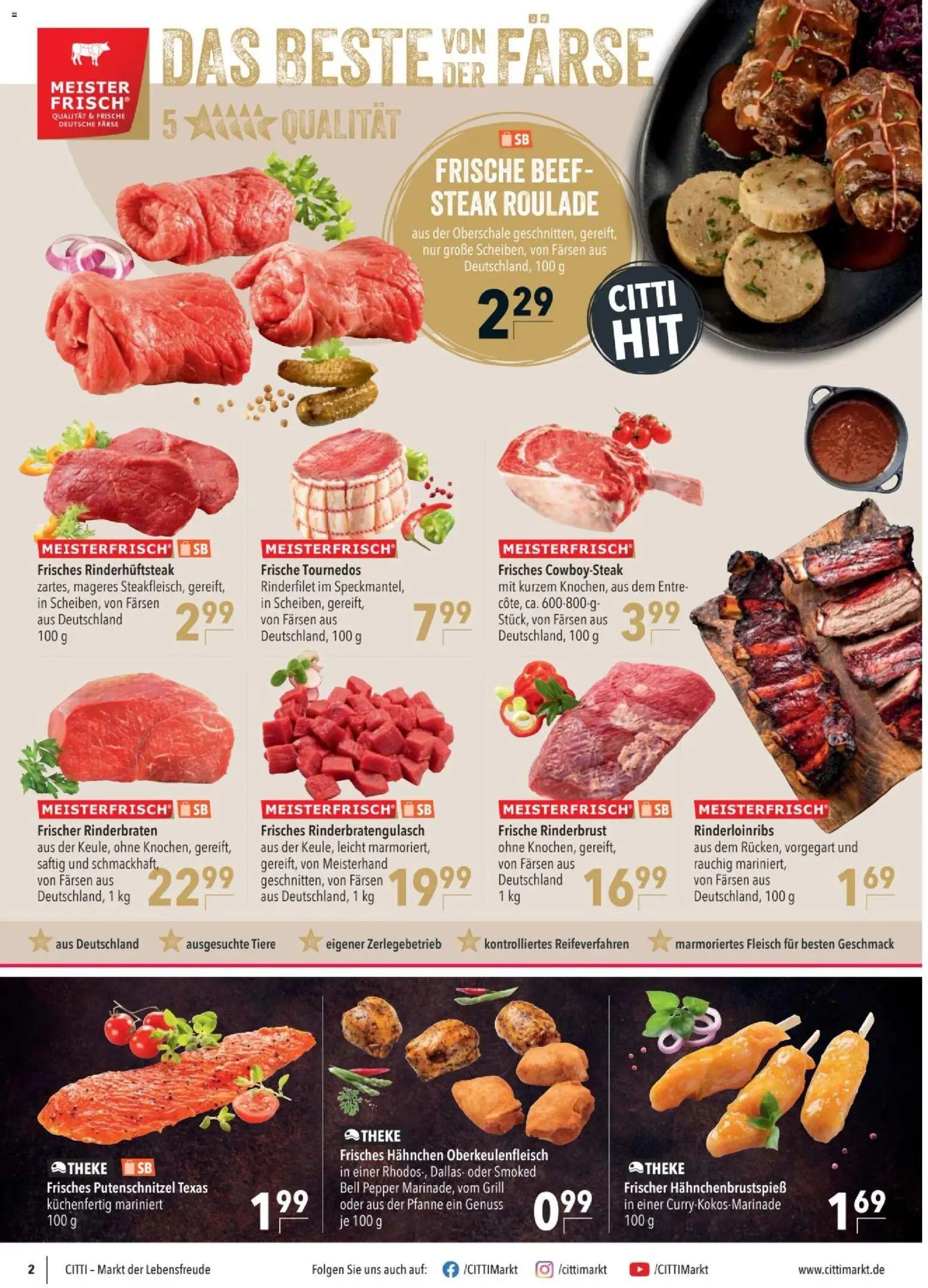 CITTI tilbudsavis – gyldig fra 29.04.2026 | Side: 2 | Produkter: Roulade, Grill