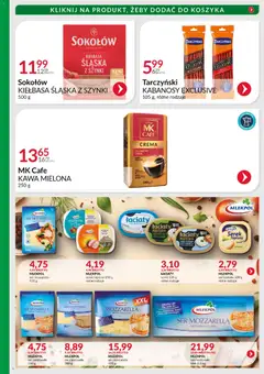 Pogląd oferty "Eurocash Gazetka - Andrzejkowa Moc" - ważna od 10.11.2025 | Strona: 4 | Produkty: Kabanosy, Ser, Kawa, Serek topiony