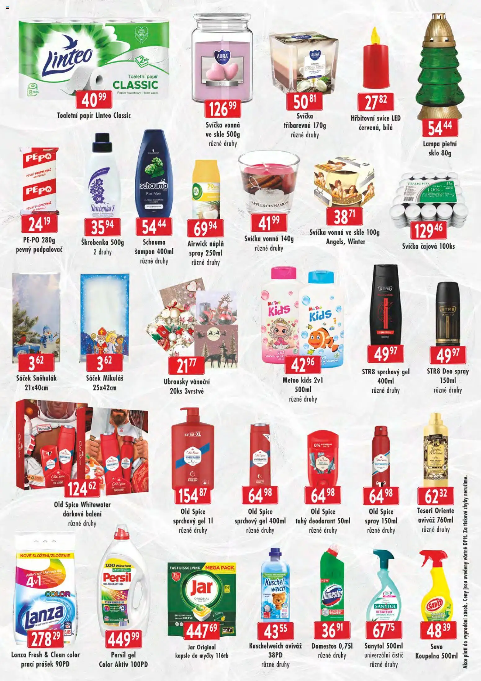 Astur & Qanto leták - cash&carry Jeseník, Krnov od 12.11.2025 | Strana: 6 | Produkty: Aviváž, Persil gel, Koupelna, Jar