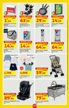 Pré-visualização Auchan folheto válido de 16.04.2026 | Página: 35 | Produtos: Tábua, Cama, Cadeira