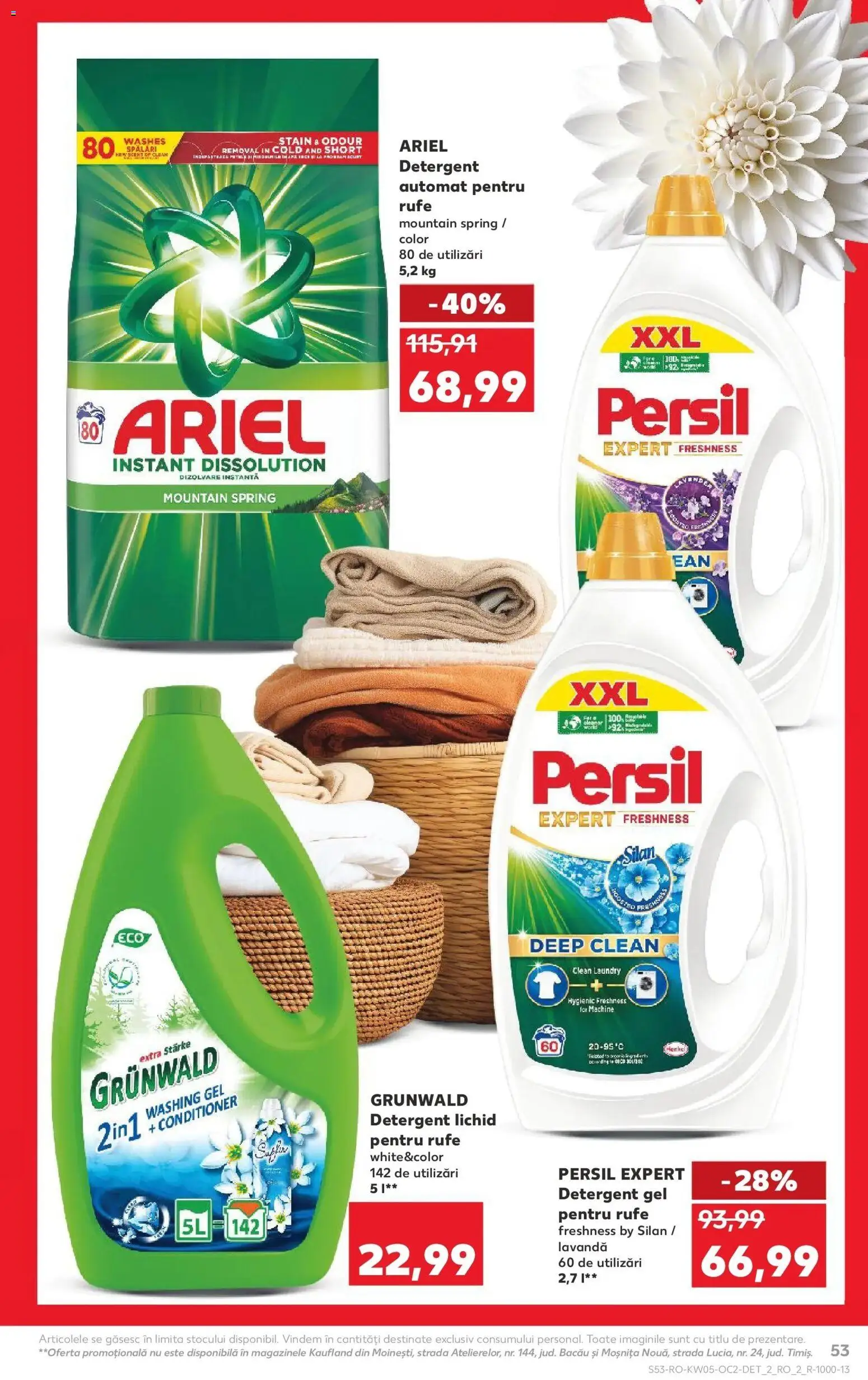 Noul catalog Kaufland – valabil de la 28.01.2026 | Pagină: 53 | Produse: Pomelo, Kedi Ödül Oyuncakları, Detergent