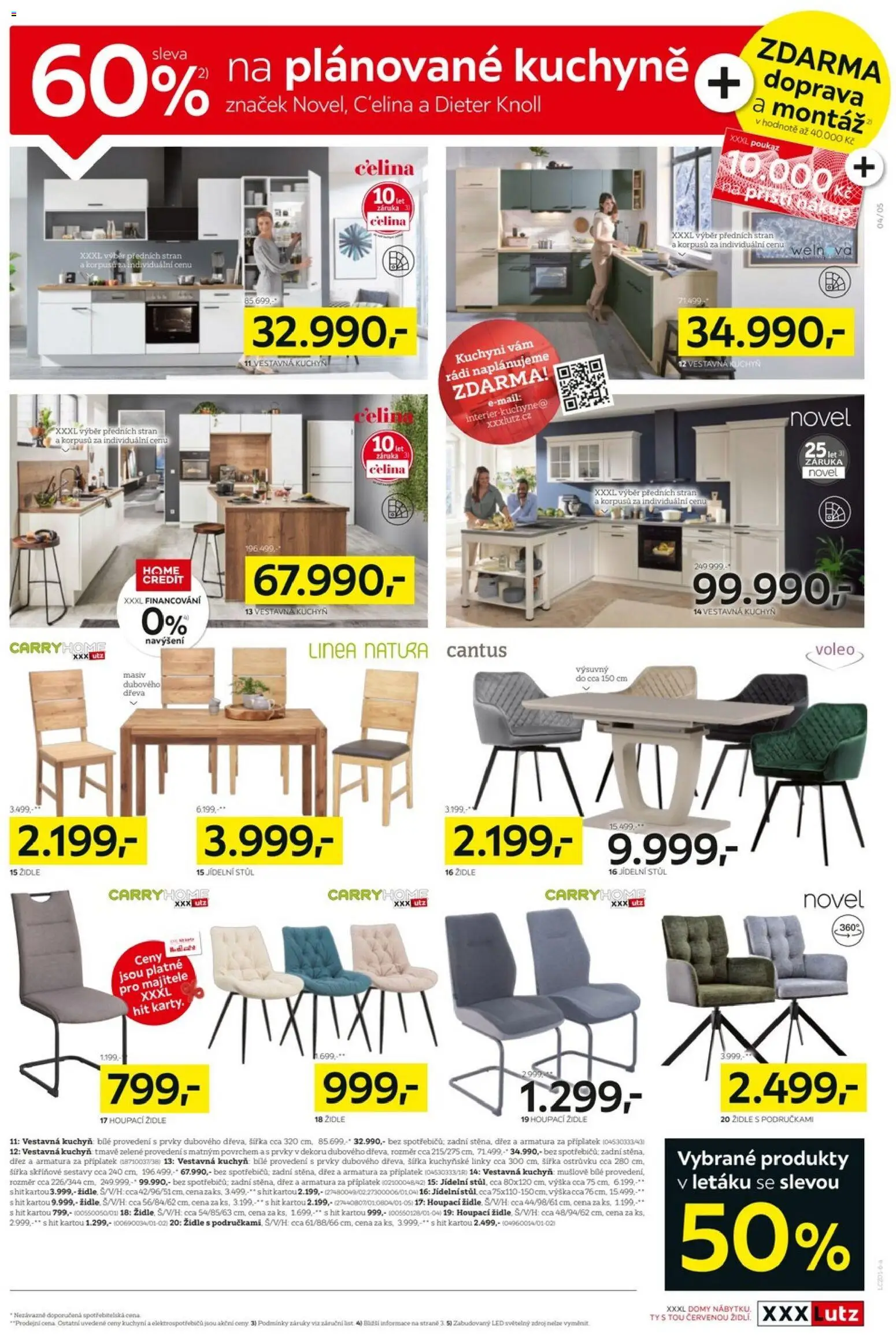 XXXLutz leták - XXXL výprodej pokračuje od 05.01.2026 | Strana: 5 | Produkty: Dřez, Stůl, Židle, LED