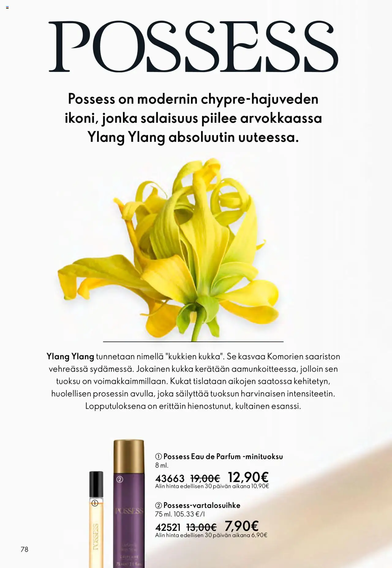 Oriflame - Esite 13 – voimassa 14.09.2025 alkaen | Sivu: 78 | Tuotteet: Tuoksu