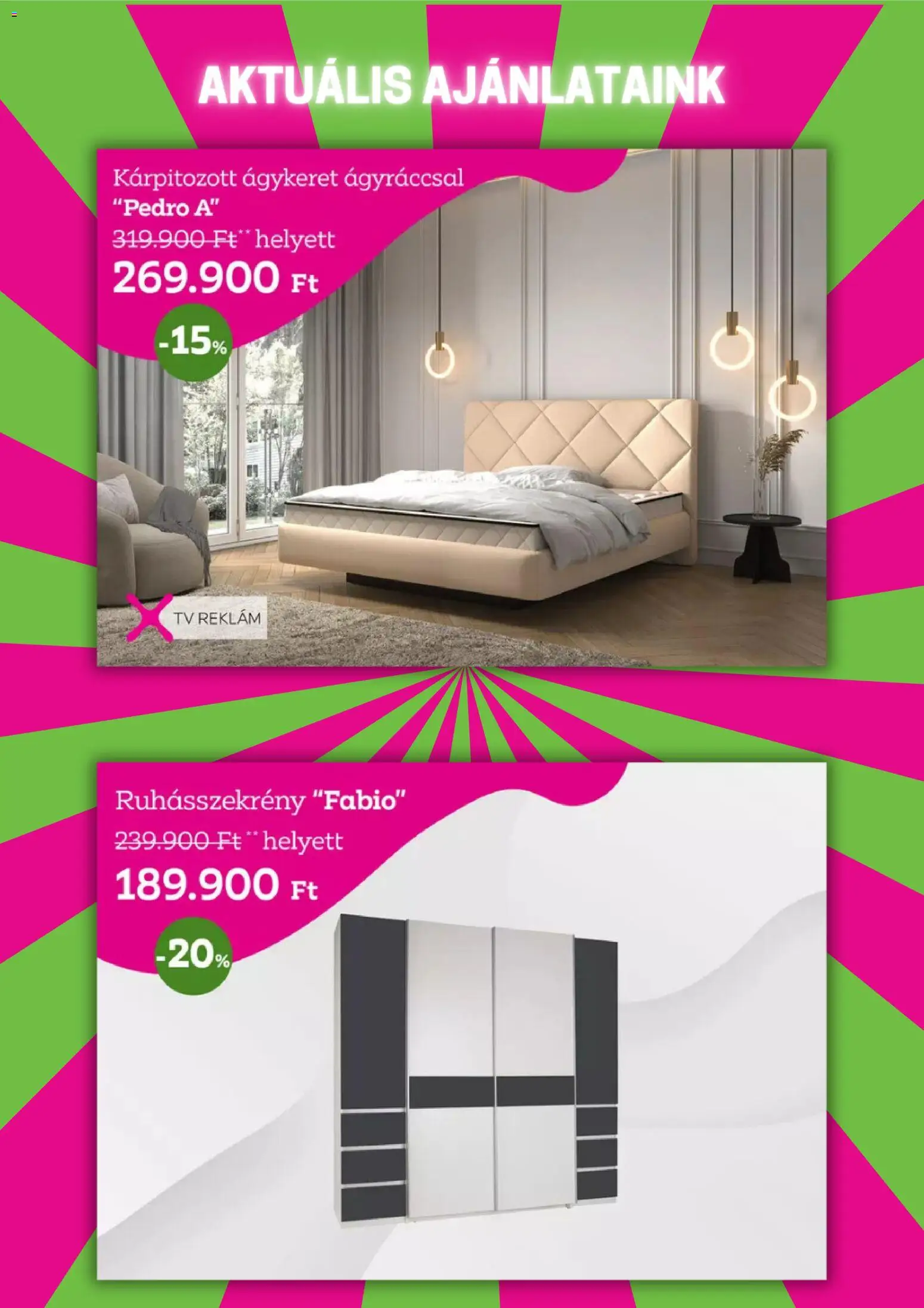 Mömax akciós ujság - amely érvényes a következő dátumtól: 17.11.2025 | Oldal: 4 | Termékek: TV, Ruhásszekrény