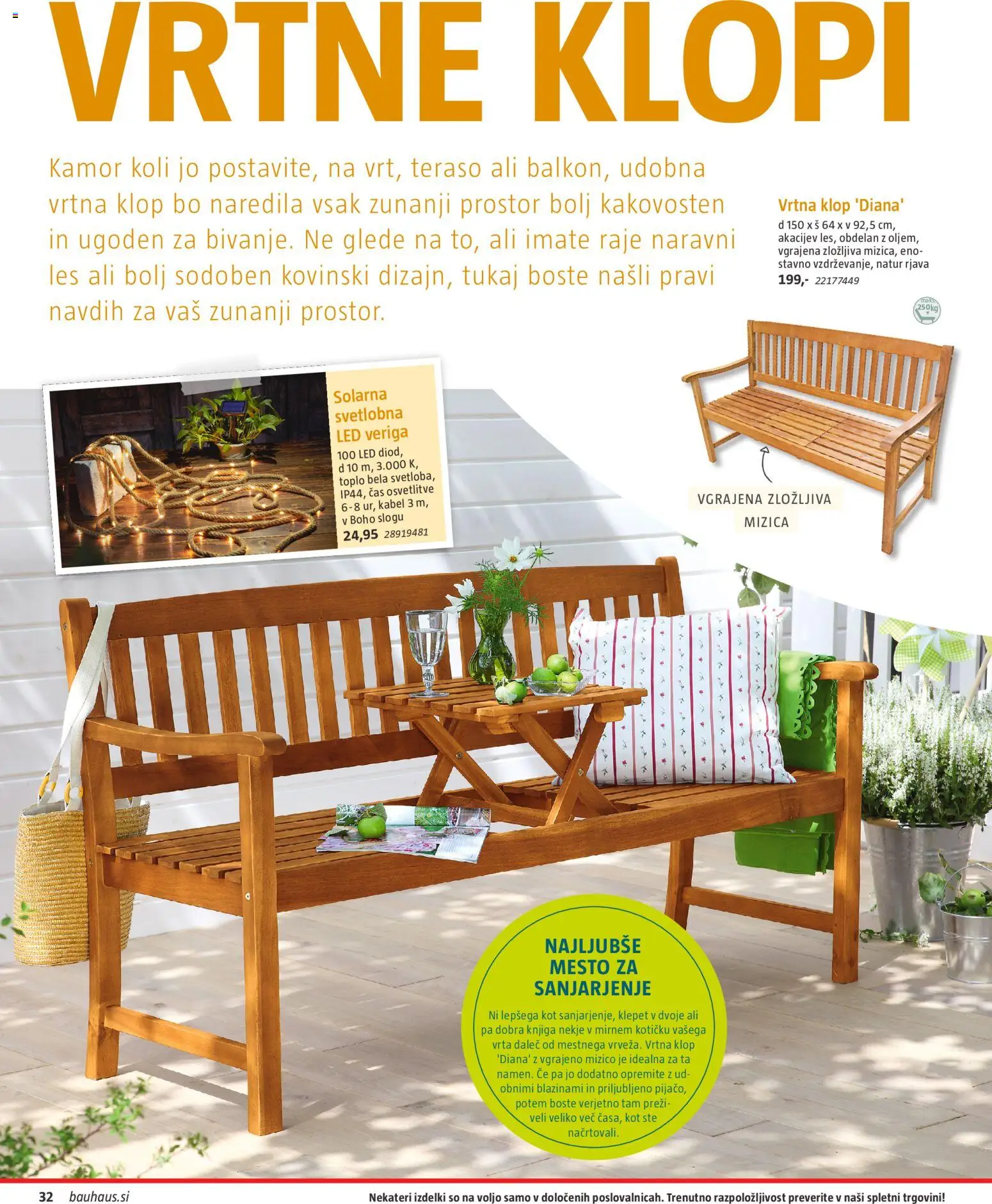 Novi Bauhaus katalog ponudbe – veljaven od 22.04.2026 | Stran: 32 | Izdelki: Kabel, Mizica, Knjiga