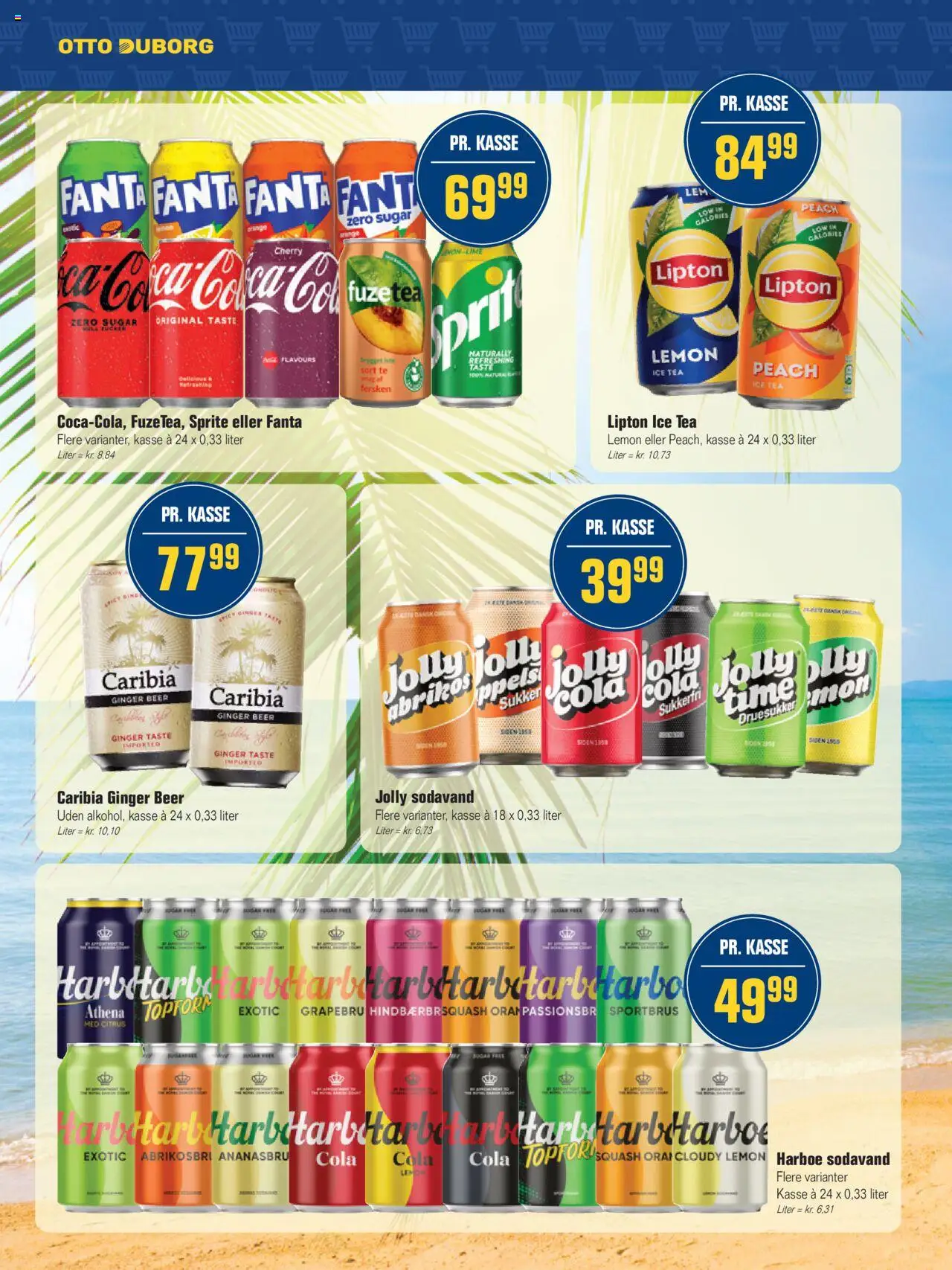 Otto Duborg Tilbudsavis gyldig fra 26.06.2025 | Side: 29 | Produkter: Te, Coca Cola, Sodavand, Iste