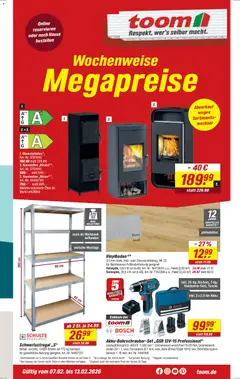 Toom Baumarkt Prospekt 	 ab 07.02.2026 gültig
